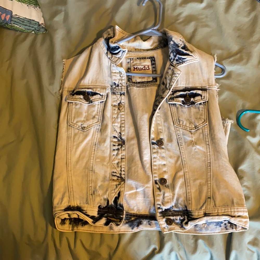 Mudd bleached jean jacket